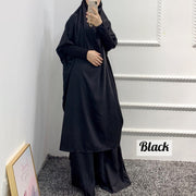 2 Piece Jilbab with Skirt
